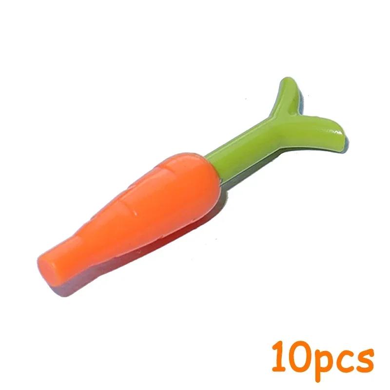 Non-Toxic Moc Food Accessories Fish Egg Bread Pizza Chocolate Fruit Carrot Hamburger Chips Chicken Bottle Bricks Building Blocks Toys
