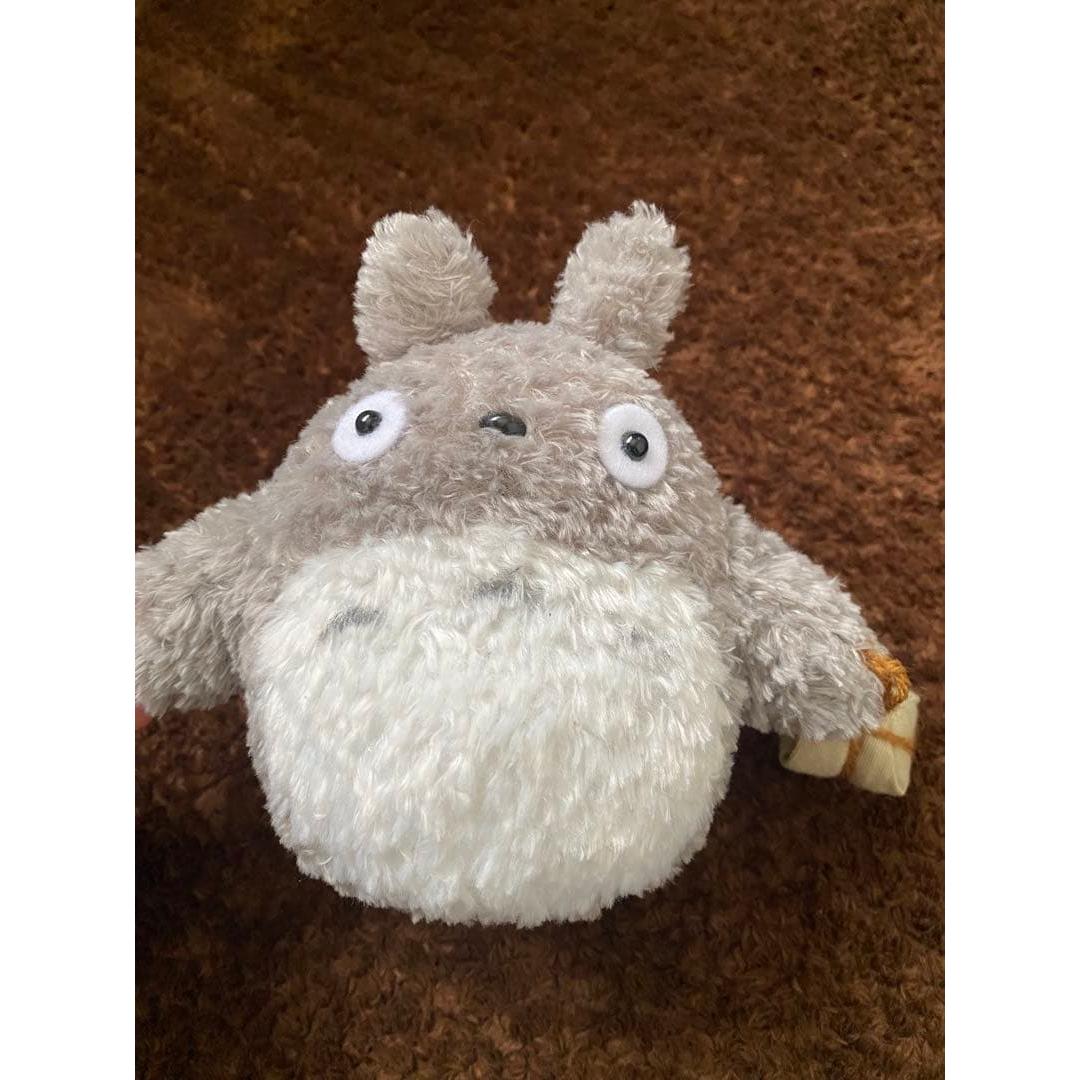 Totoro stuffed toy with parcel