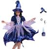 Children's Clothing Girls' Cosplay Witch Costume Performance Dress  Gown