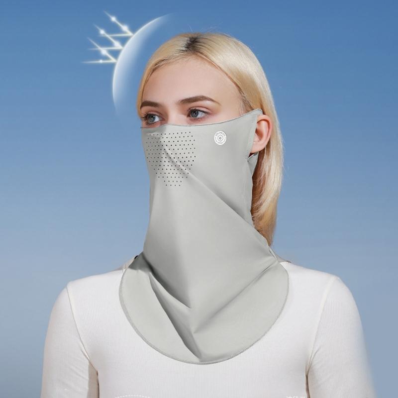 Women Sunscreens Mask Neck Scarves Windproofs Scarves Sun Protections Faces Cover