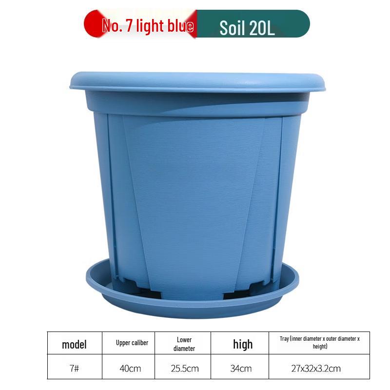Yingtang 7-Gallon Breathable Root Control Flower Pot with Tray