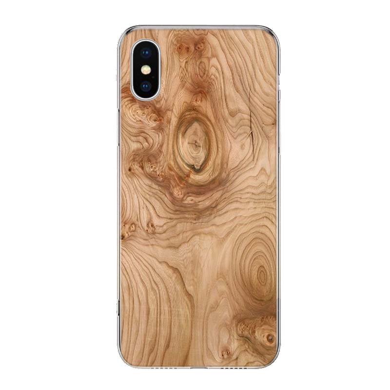 Hot Pattern Wood textures Phone Case Cover For iPhone 11 12 13 Mini 14 15 Plus 16 Pro Max 17 Air 7 8 + SE Art Customized Fundas