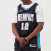 Nike Memphis Grizzlies Ja Morant 2020-21 Season Breathable Sleeveless Sports Jersey Men Tops Black CN1030-010
