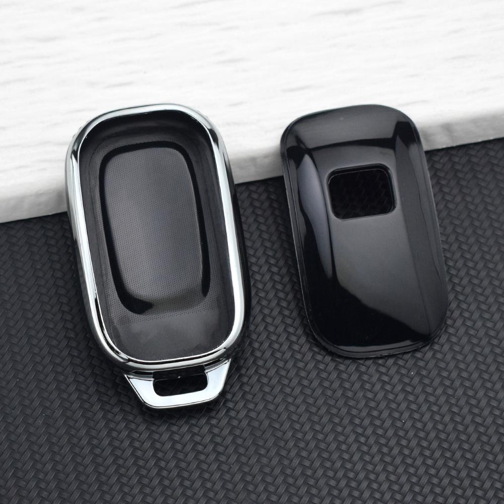 New Car Key Case Cover for Honda 2022-2025 Civic Accord CR-V HR-V Pilot Sport SI EX EX-L 2/3/4/5 Buttons Key Protector Keychain