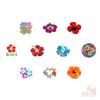 500Pcs/Roll Hibiscus Flowers Kids Rewards Stickers - DIY Scrapbooks Album Decor Sealing Label Decals