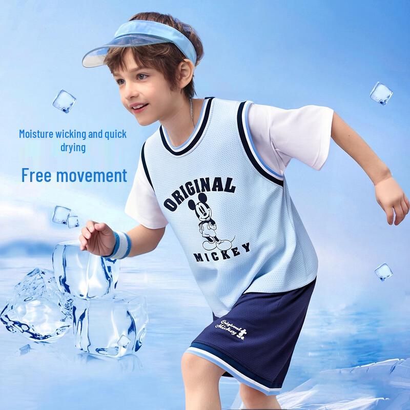 Disney Kids' Quick-Dry Summer Sportswear Set