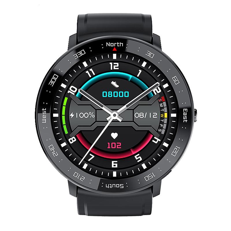 NORTH EDGE NL03 Men's Smart Watch 1.28" Touch Screen Fitness Sport Heart Rate Blood Pressure Monitor Unisex Bluetooth Smartwatch