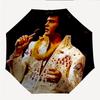 Elvis Fashionable Automatic Opening/Closing Folding Umbrella. Portable and Foldable, Ideal for Gift, Travel, and Daily Use.