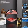 Treibsand-Sanduhr Kunst-Dekoration: Stilvolle Dekoration für Wohnzimmer & Weinschrank, Tolles Geschenk für Mädchen & Studenten