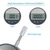 0.01mm Electronic Micrometer 0.00005" Digital Dial Indicator 0.001mm  0-12.7mm/1inch Test Indicators Electronic Indicator Gauge