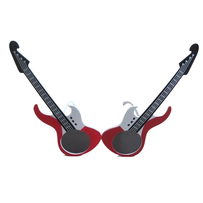 

Музыкальный фестиваль гитарные очки ночная вечеринка сувениры очки портативные праздничные очки для дней рождения свадеб 1