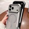 Luxury Contrast-Colors Armor ForMagsafe Case ForiPhone 17 Air 16 15 14 13 12 11 Pro Max Plus Hard Clear Mganetic Acrylic Cover
