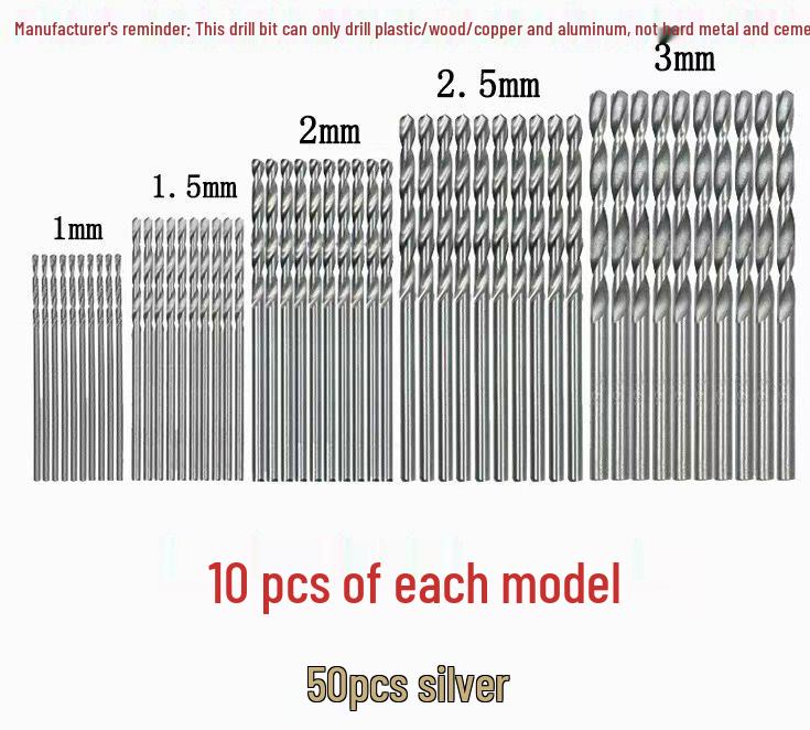Industrial Grade Straight Shank Twist Drill Bit - Alloy, High Hardness, Efficient Chip Removal, Multi-Purpose Hole Puncher