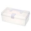Large Capacity Storage Box Waterproof Storage Drawer Portable Desktop Organizer  Student Stationery