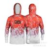 Mens Quick-Dry Long Sleeve Hooded Fishing Shirt UV Protection Outdoor Sportswear Breathable Milk Silk Cycling Jersey