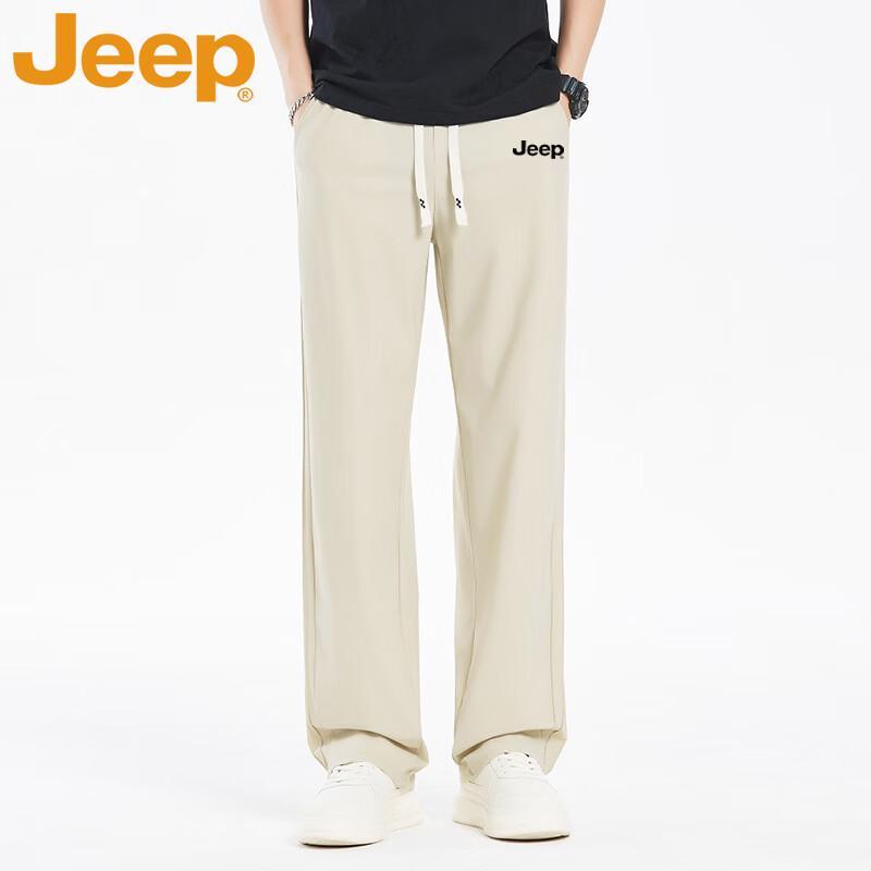 JEEP Men s Summer Quick-Dry Straight-Leg Casual Pants L