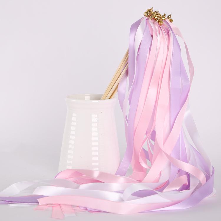 

Cross-Border Wedding Fairy Ribbon Wand Decoration for Lawn Parties