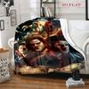 Supernatural Forces blanket Camping trip blanket Digital printing Office rest blanket Air conditioning blanket