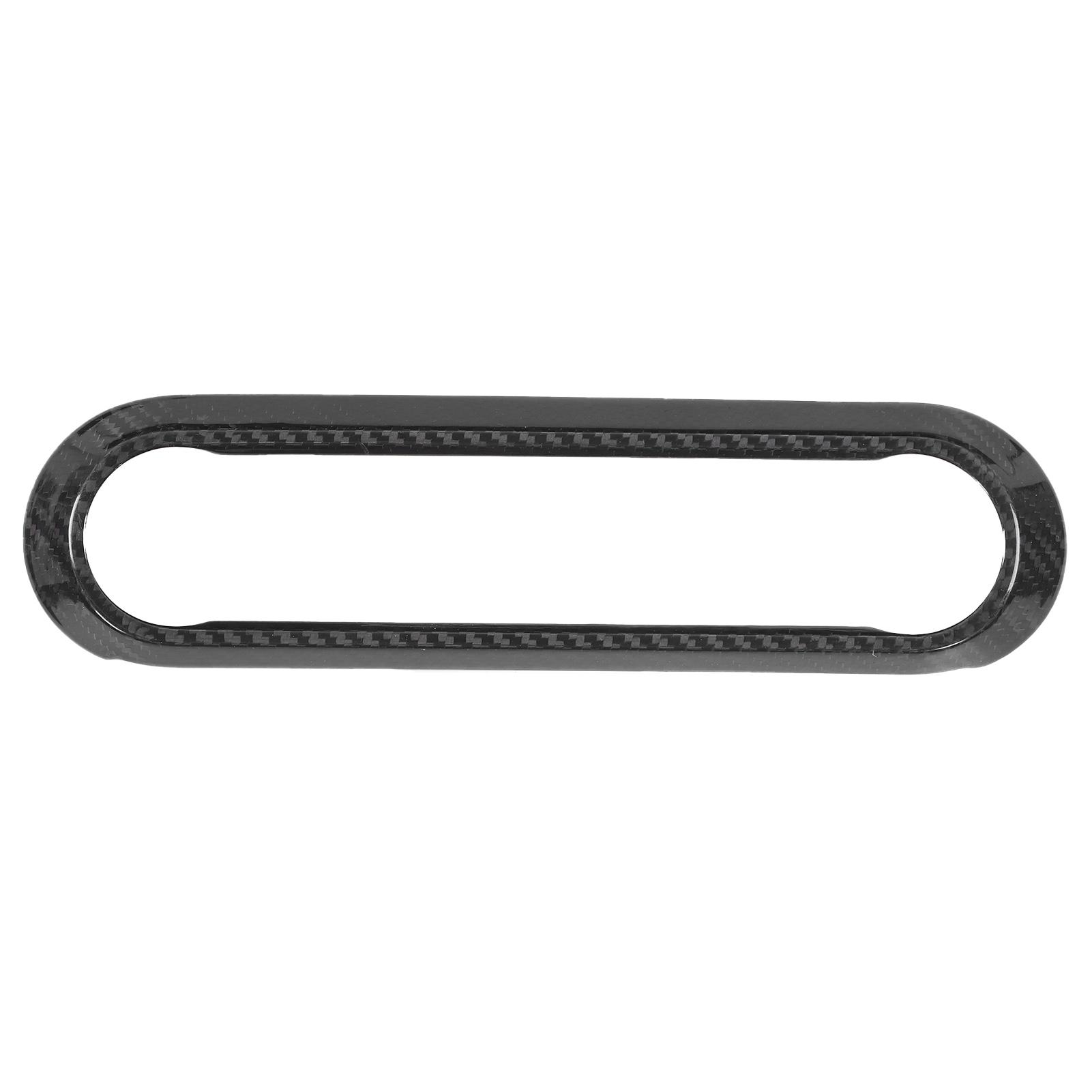 Kaisai Unisex Console Volume Knob Frame Control Panel Trim Real Carbon Fiber Fit For Alfa Romeo Giulia Stelvio 2020