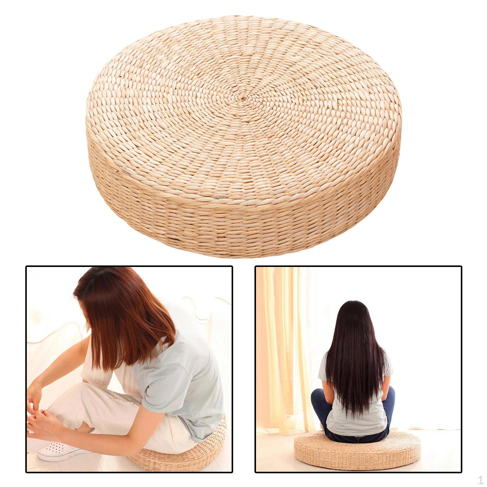 

Подушка для сиденья на пол, круглый пуф, подушка-татами, коврик для йоги и медитации для гостиной 40x40cm