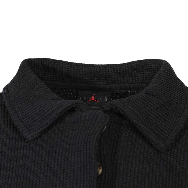 Jordan Flight Solid Color Pullover Button Knit Sweater Women sweater HV0354-010