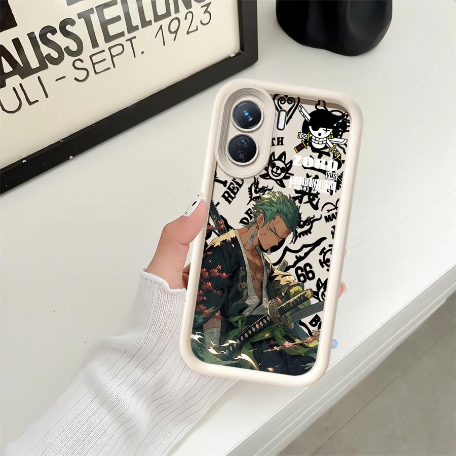 One P-Piece Luffy Zoro Phone Cover Case for Xiaomi Redmi Note 14 Pro Plus 11 Note 13 12 10S 10 9s 11S 12S