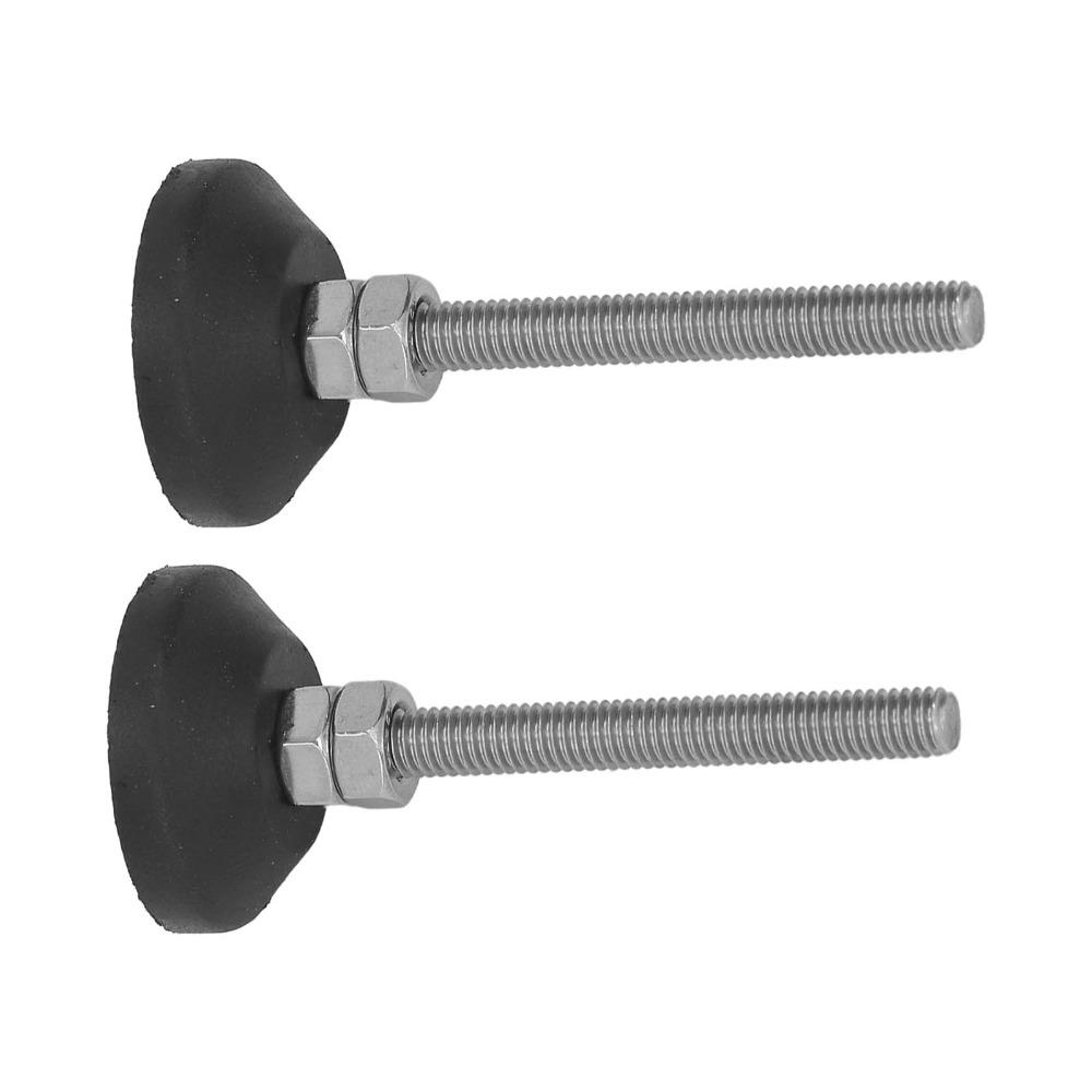 2pcs Swivel Adjustable Leveling Mounts Adjustable Furniture Glide Pads Table Support