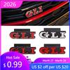 BNI1 2026 New For VW VOLKSWAGEN Hub Caps 3D Metal Car Letters GLI Logo Rear Trunk Front Grill Badge Emblem Sticker Decals For Volkswa