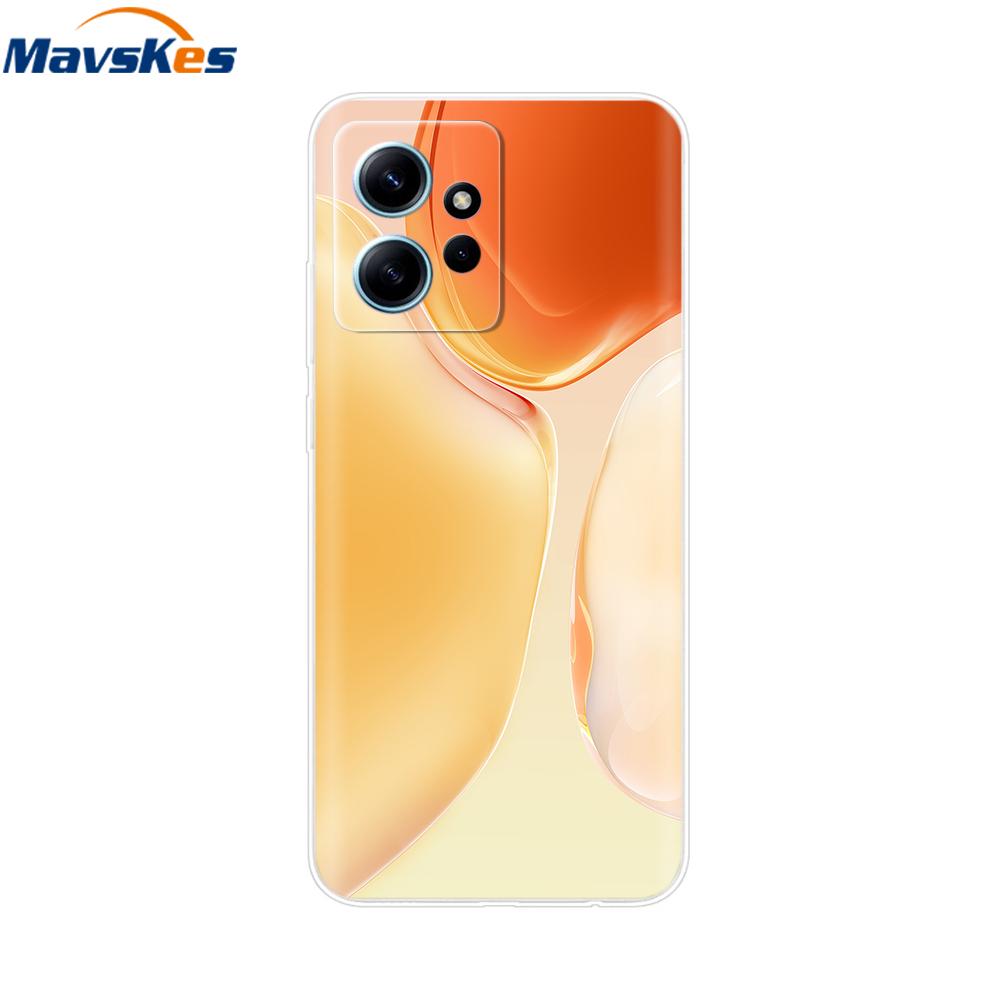 For Redmi Note 12 4G Case Note12 Pro TPU Silicone Shockproof Clear Phone Covers For Xiaomi Redmi Note 12 Pro Note12 Soft Fundas