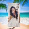 Beatopia Music Album Posters Beabadoobee Star Microfiber Printed Beach Towel Mountain Climbing Beach Swimming Absorbent Towel