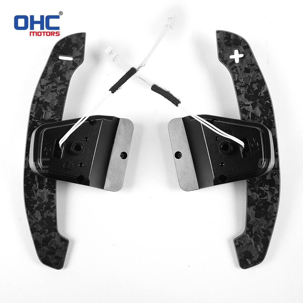 Carbon Fiber Magnetic Paddle Shifters For Volkswagen VW Golf 8 MK8 GTI R R Line 2021 2022 2023 2024 2025
