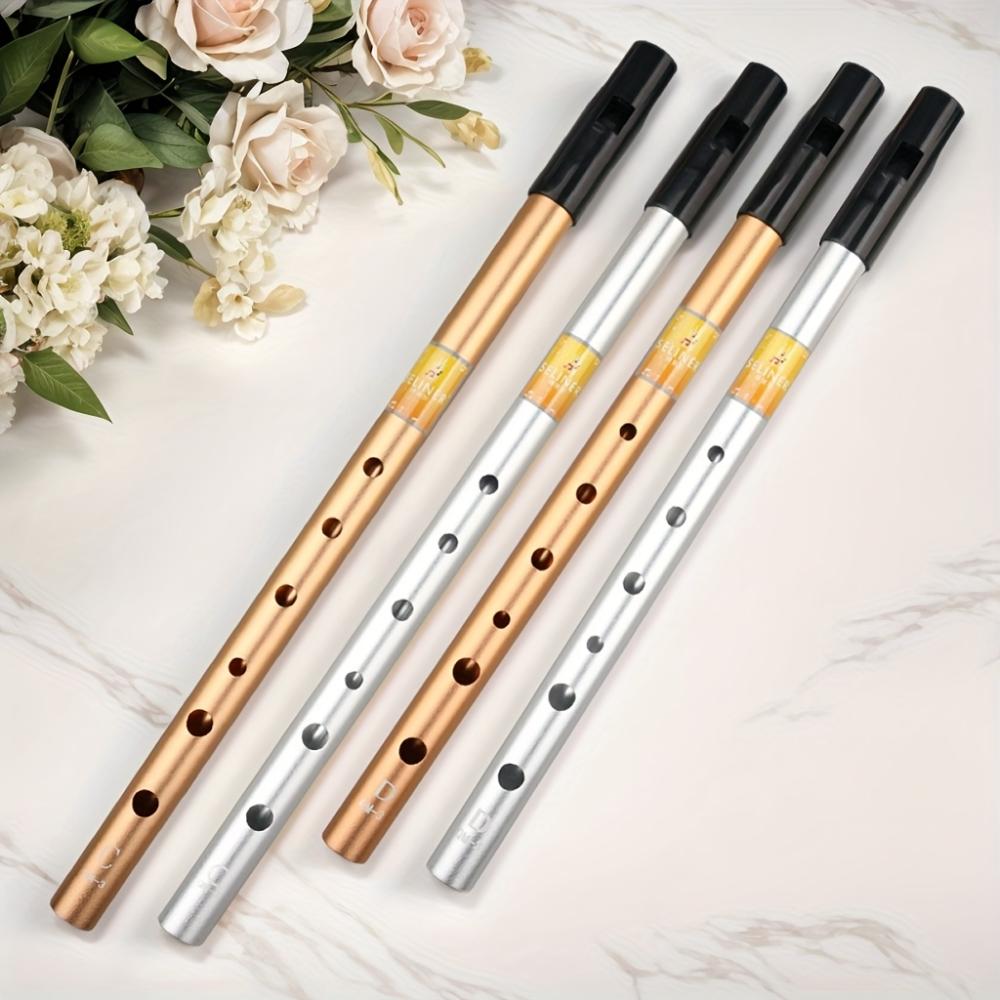 Irish Tin Whistle, C & D Key Optional, Recorder For Beginners & Professional Performance
