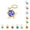 Seven Impact Genshin Elements Keychain Geo Anemo Electro Dendro Hydro Pyro Cryo