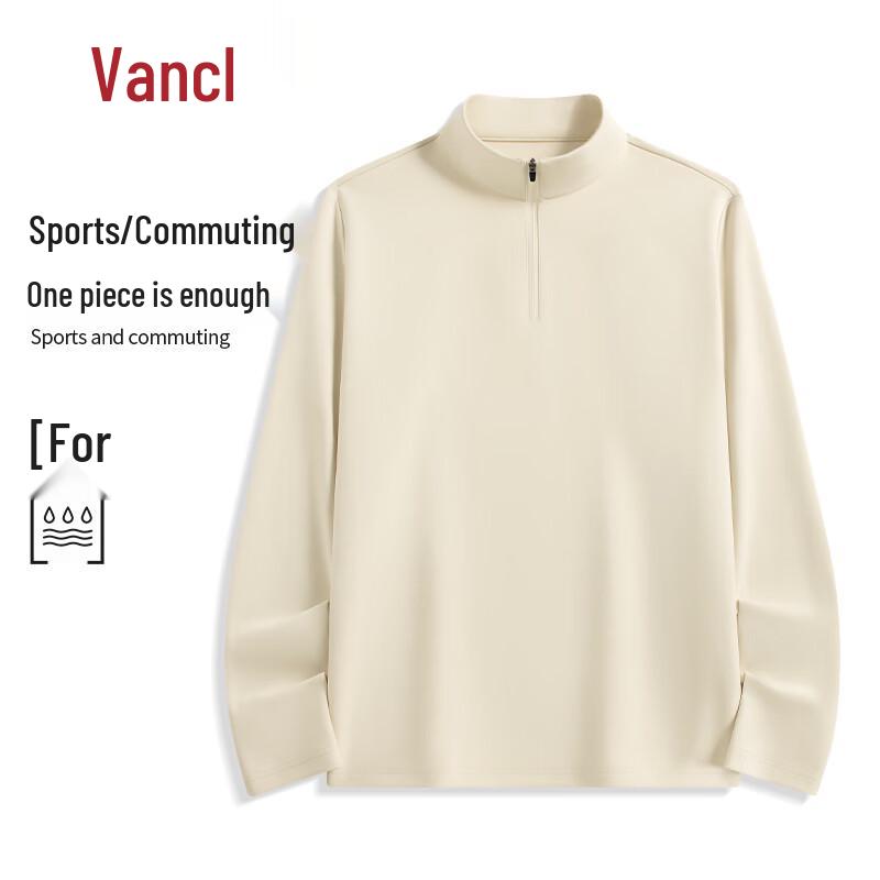 VANCL Men s Half-High Collar Quick-Dry Long-Sleeve T-Shirt L