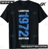 1972 Limited Edition 54th Birthday Born 1972 Unisex Neck Short Sleeve TShirt Casual Personalized Clothes Camisas Streetwear