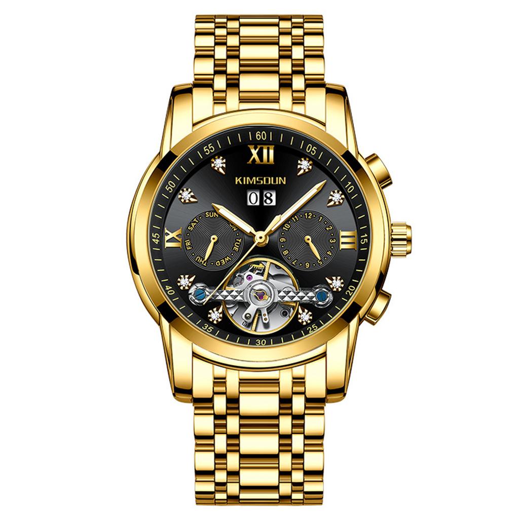 Men's Waterproof Luminous Running Alarm Clock Watch