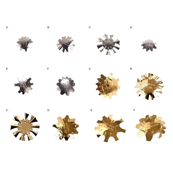 Nail Cutter Plate French Manicure Rust-Proof Stainless Steel Nail Art Manicure Edge Trimmer for Female