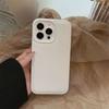 Simple Litchi Texture Phone Case For iPhone 15 14 13 12 11 Pro Max Soft TPU Cover