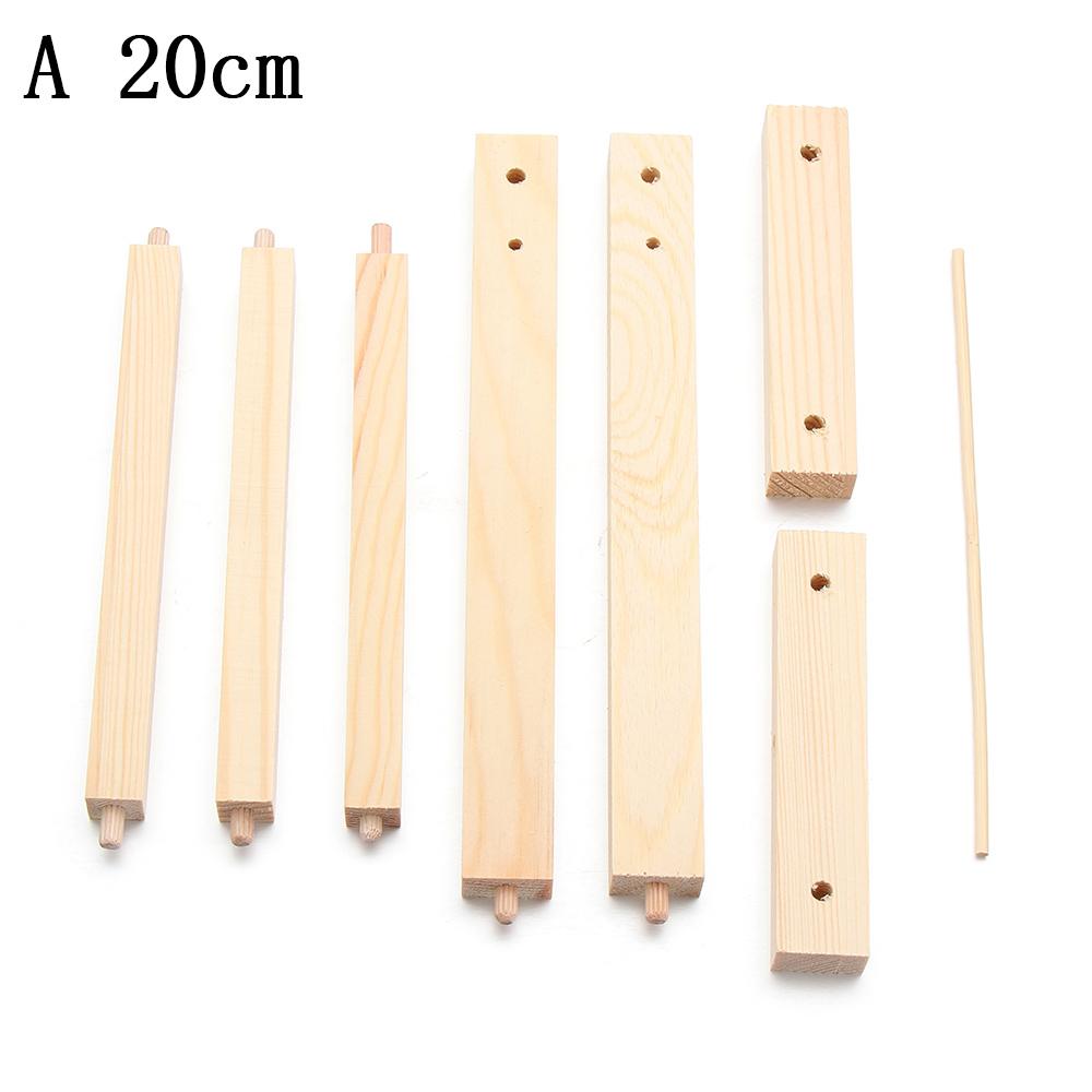 Mini Appendiabiti in Legno Appendiabiti Porta Sciarpe Vestiti per Bambole Giocattoli Morbidi Porta Sciarpe Organizzatore per Vestiti Appendiabiti per Bambole