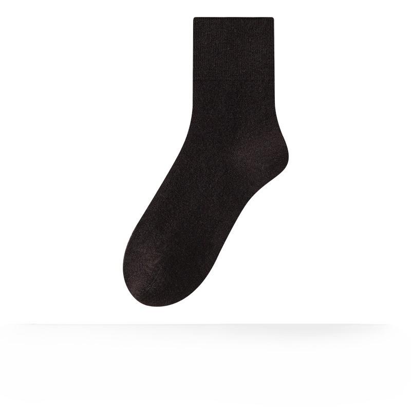 Woolen Socks for Women, Thickened Warm Mid-calf Socks, Loose Stockings That Don't Pinch The Feet, Long Calf Socks for Women