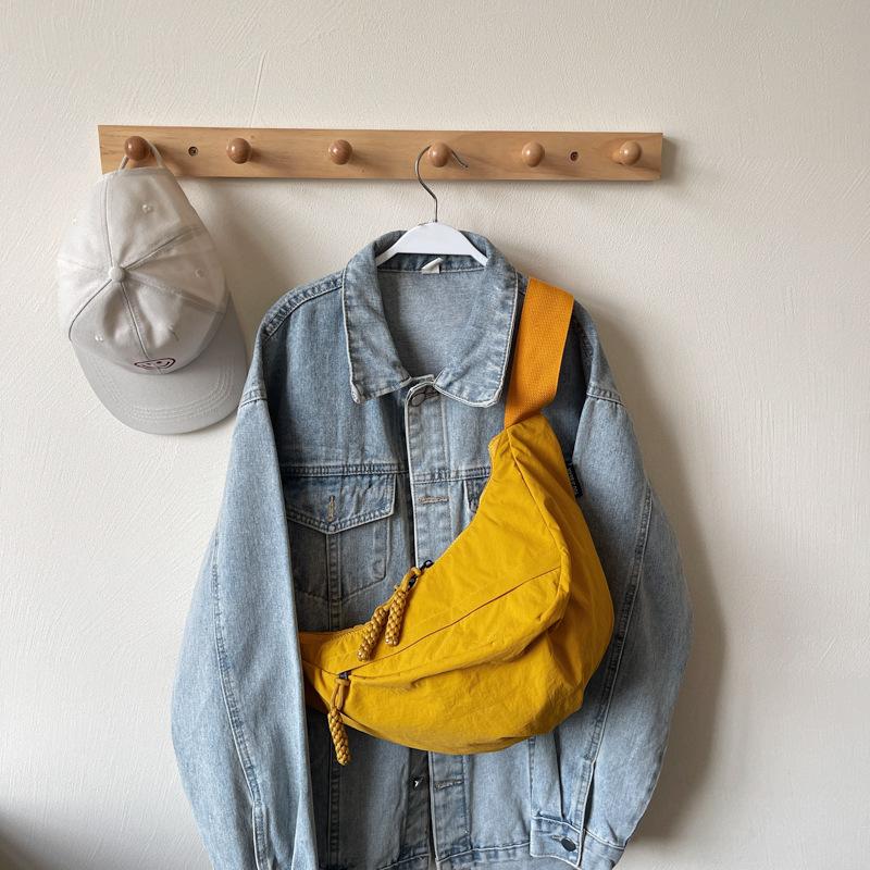 Casual bag women's new fashion shoulder bag large capacity student class commute crossbody dumpling bag