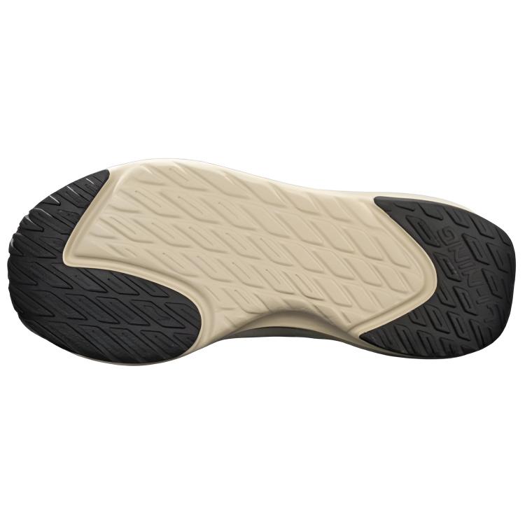 Li Ning Sports Comfortable Shock Absorbing Breathable Low Top Casual Shoes Men Casual Shoes Brown AGLV177-3