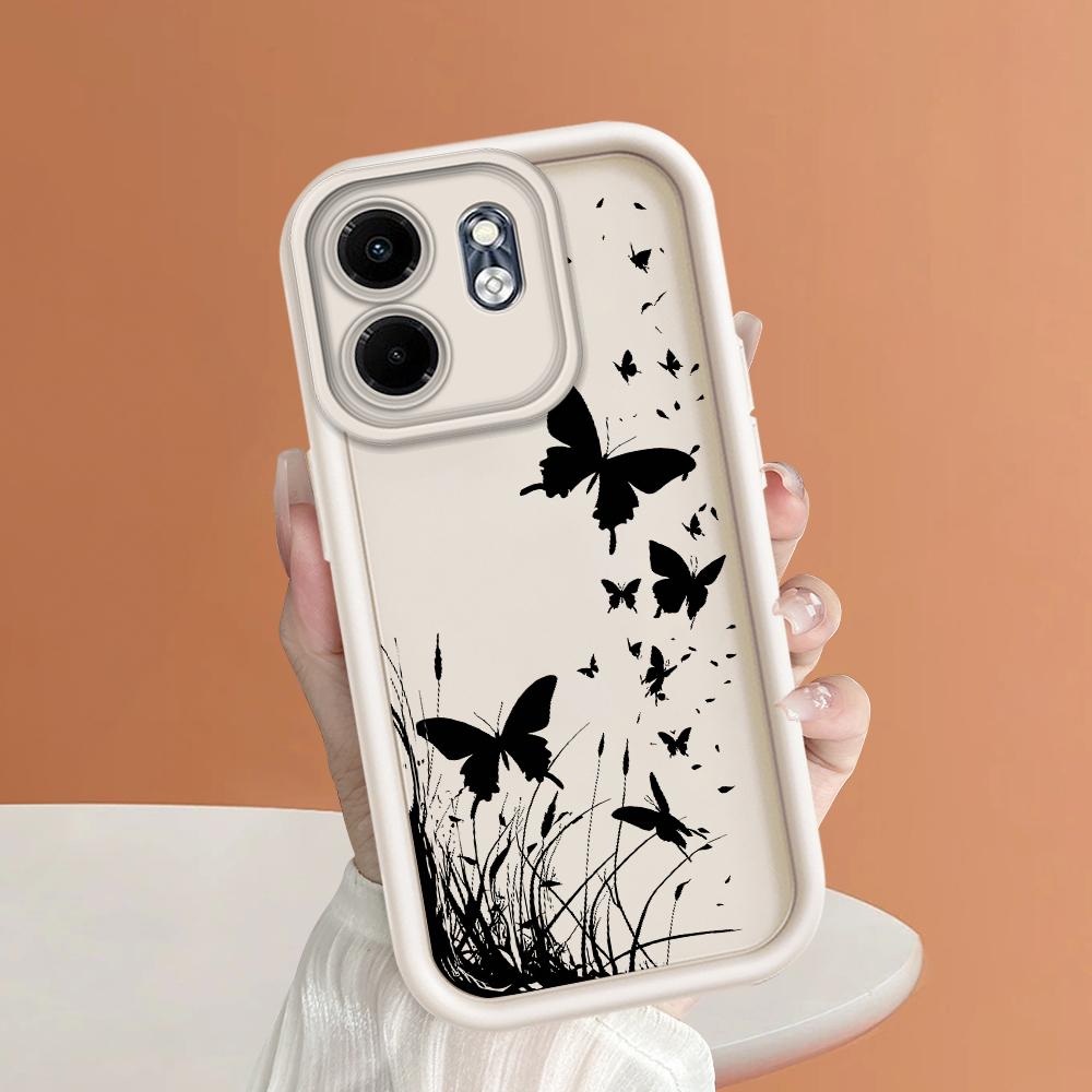 Mykt silikon telefondeksel Fullt dekkende Kamera Støtsikker Beskyttelsesdeksel for Huawei Honor Infinix Tecno iPhone Motorola Google