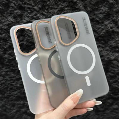 Translucent Frosted PC Magsafe Magnetic Phone Case For Honor 400 300 200 Magic 7 6 X9 X70 Pro Ultra Bumper Wireless Charge Cover
