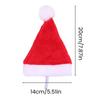 Festive Pet Accessories Cat Dog Christmas Costume Festive Pet Christmas Hat Scarf Set for Dogs Cats Fluffy Winter for Holiday