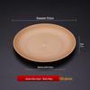 ZISIZ Rice Husk Disposable Mini Plates