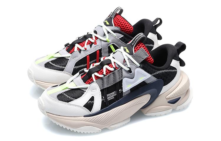Li Ning M1 Fabric Cushioning Slip Resistant Abrasion Resistant Breathable AGCQ201-2