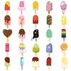 50pcs Cartoon Popsicle Graffiti Stickers for Summer DIY: Waterproof for Phones, Laptops, Journals, and Milk Tea Cups
