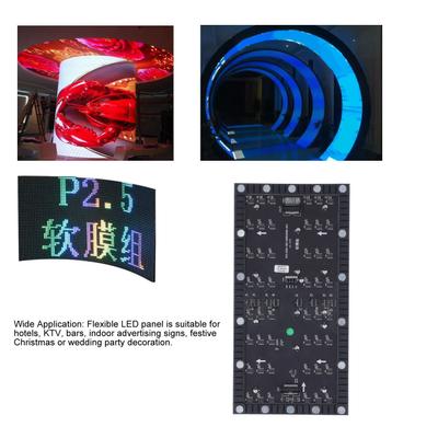 Flexible LED Panel 128x64 Pixels Full Color LED Panel for Hotel KTV Bar DC5V