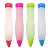 Backdekorationsstift Verdickter Silikon-Spritzbeutelstift Wiederverwendbarer Schokoladen-Marmeladen-Dressingstift für Backen und Salat